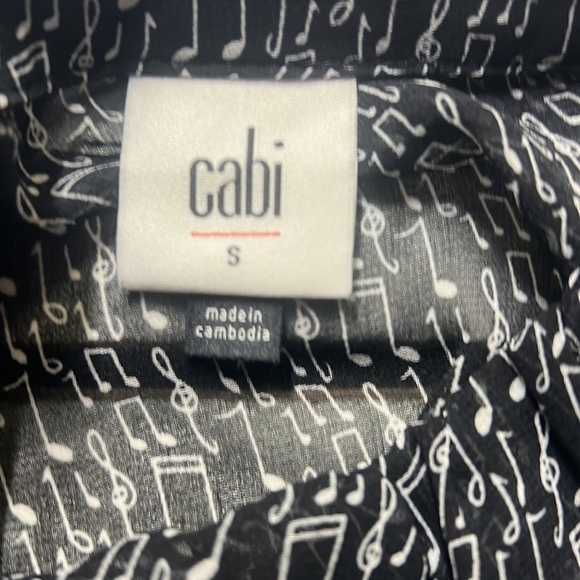 Cabi Music Note Ruffled Blouse - Picture 7 of 9
